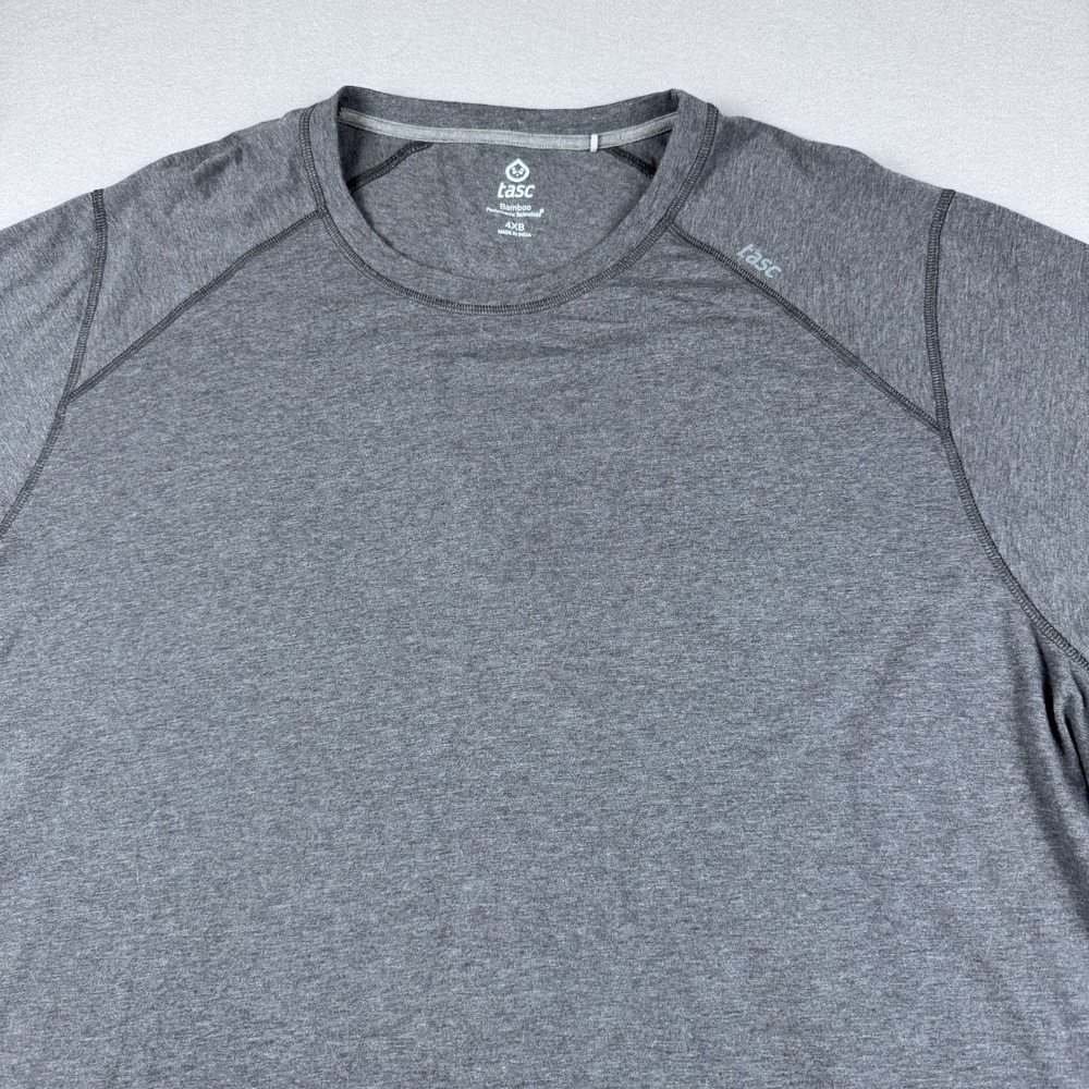 Tasc Performance Bamboo T-Shirt 4XB Big & Tall Short Sleeve Gym Train Stretch